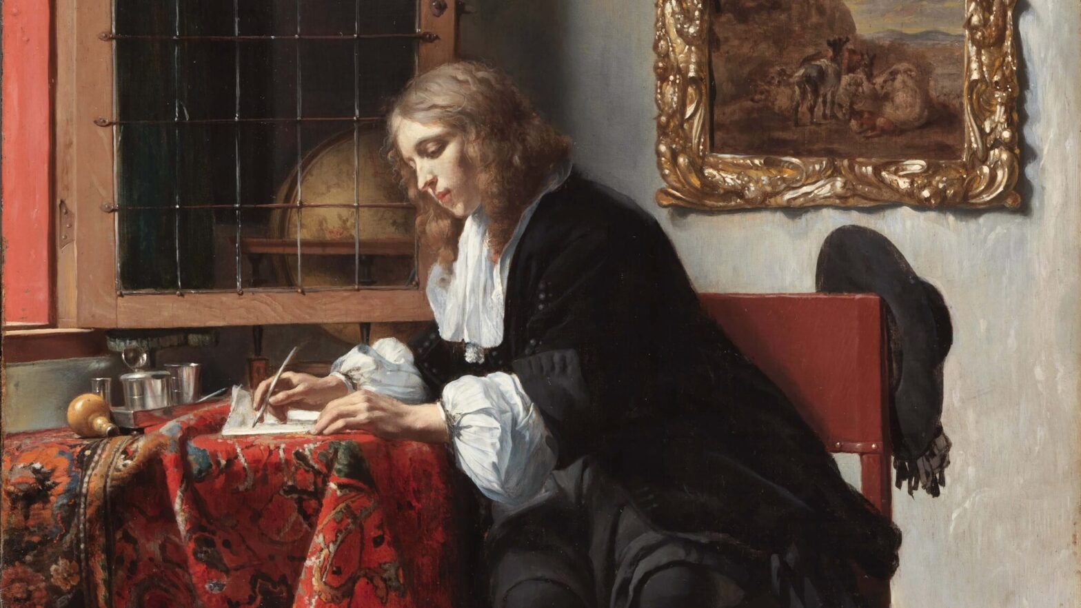 Mary write a letter